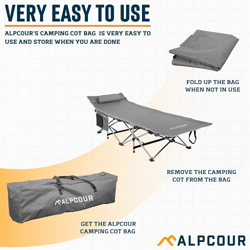Alpcour camping cot bag for - alpcour,
