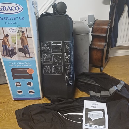 Graco foldlite travel - travel, cot