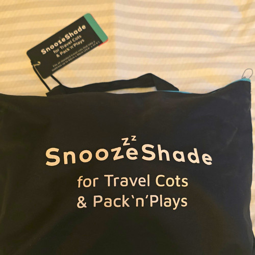 Snoozeshade travel cot - snoozeshade,